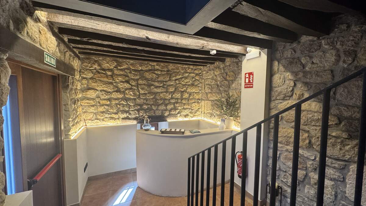 Recepción del Hotel Paraíso del Pas